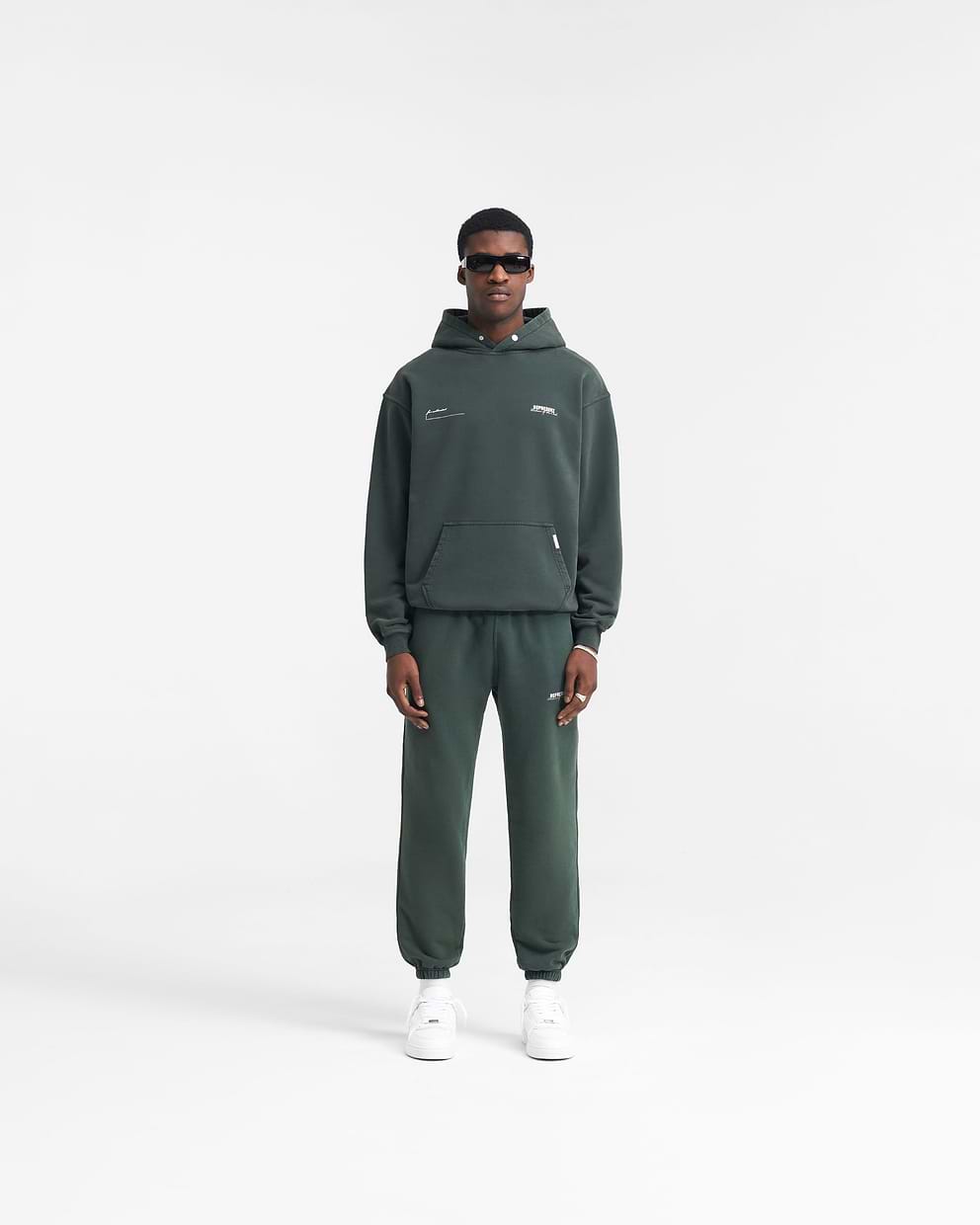 Patron Of The Club Hoodie - Forest Green